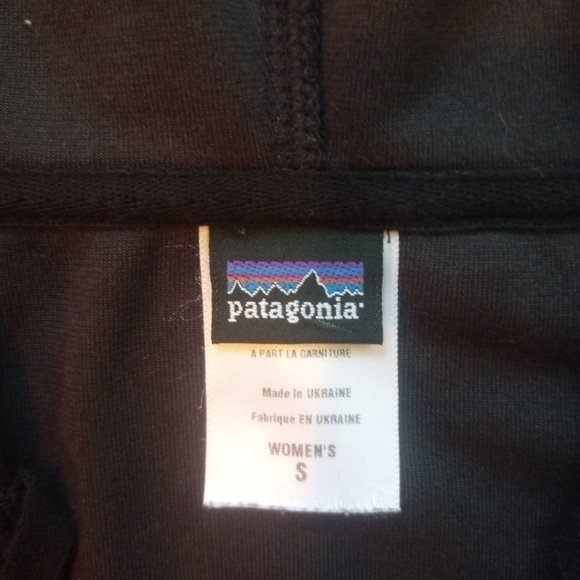 Patagonia velvet black hoodie women small - Picture 6 of 7